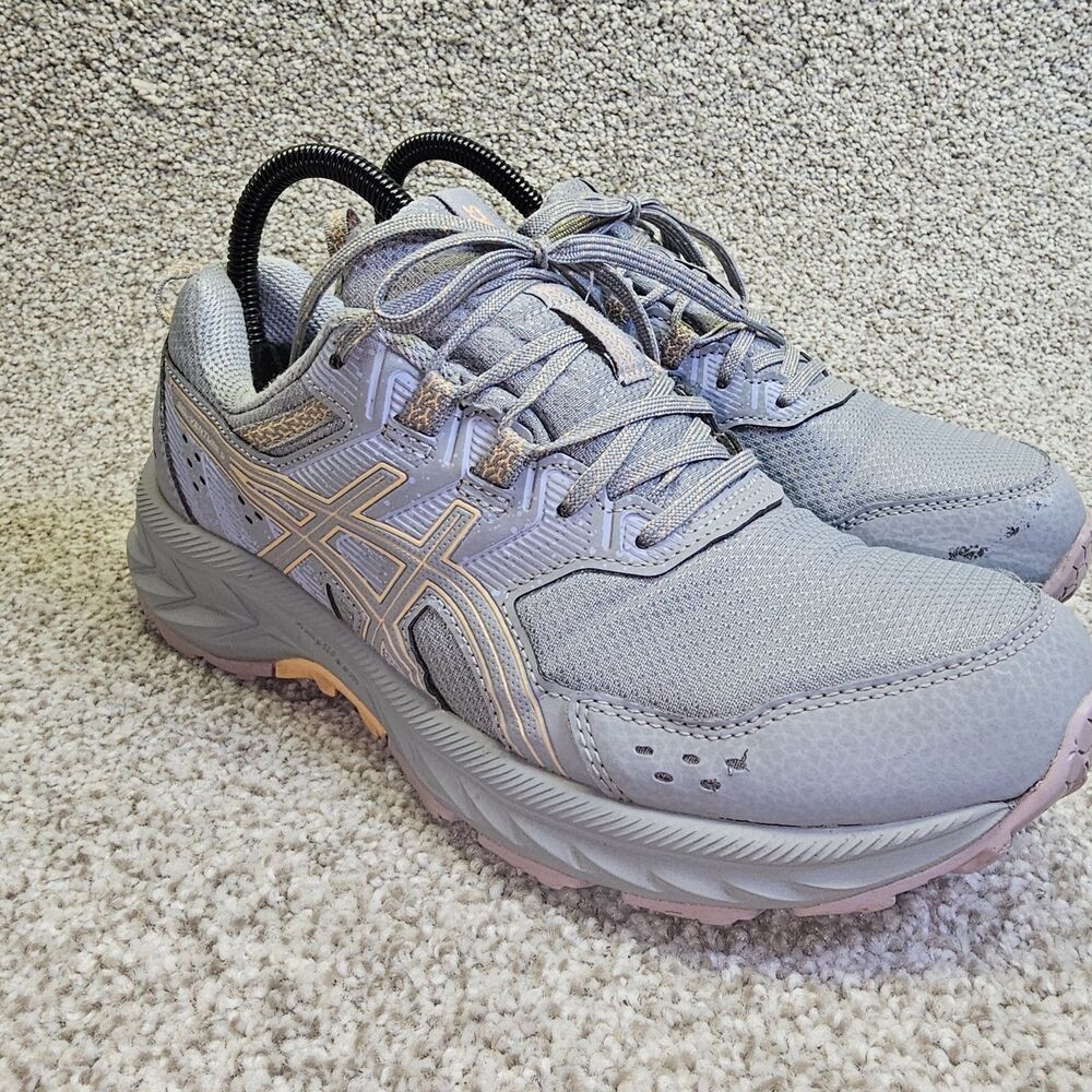 Asics Gel Venture 9 Running Shoes Womens Size 8B‎ Gray Sneakers 1012B313 - Picture 5 of 14